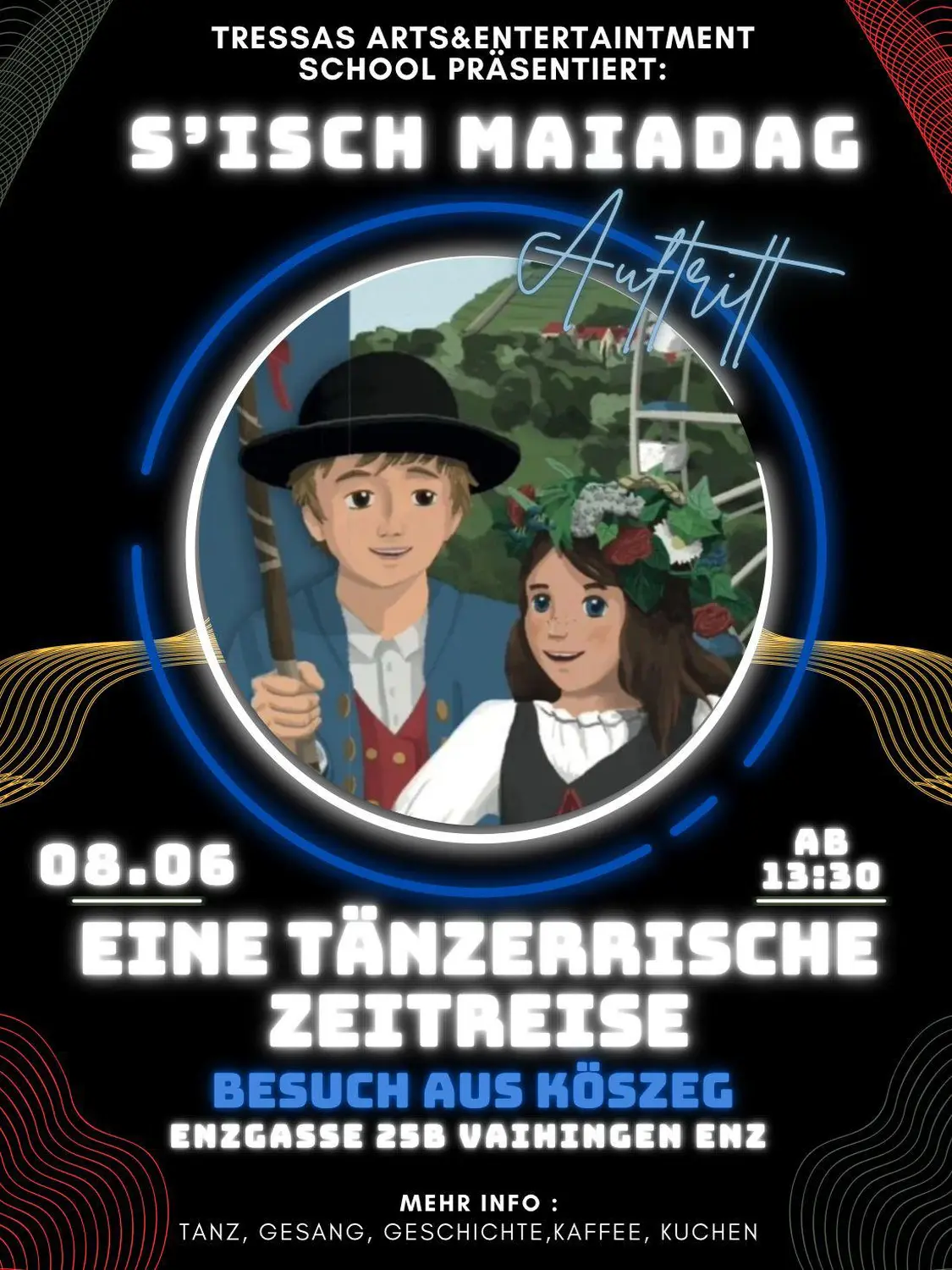 Tressa Arts & Entertainment School, Aktuelles Tanzevent